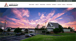 Desktop Screenshot of churchoftheservant.com